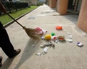 Cleaner finds sanitary pads, curry and faeces flung out of windows: New rule curbing high-rise littering kicks in on July 1