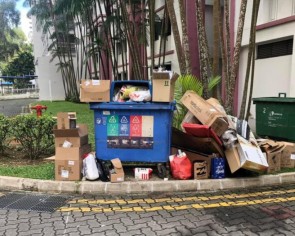Waste disposal in high-rise homes in Singapore: Then and now