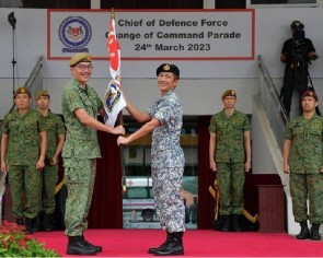 SAF welcomes RADM Aaron Beng as new Chief of Defence Force