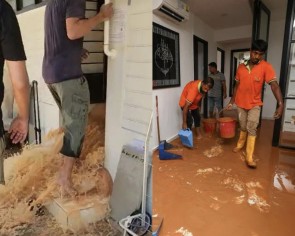 PUB underground pipe bursts, flooding newly renovated Yishun flat with muddy water