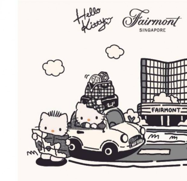 Fairmont Singapore has a new Hello Kitty staycation and afternoon tea experience